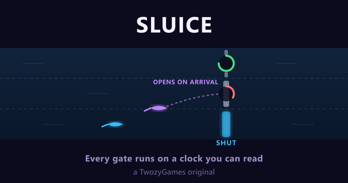 Sluice poster