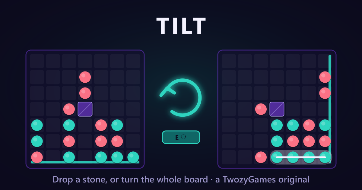 Tilt poster